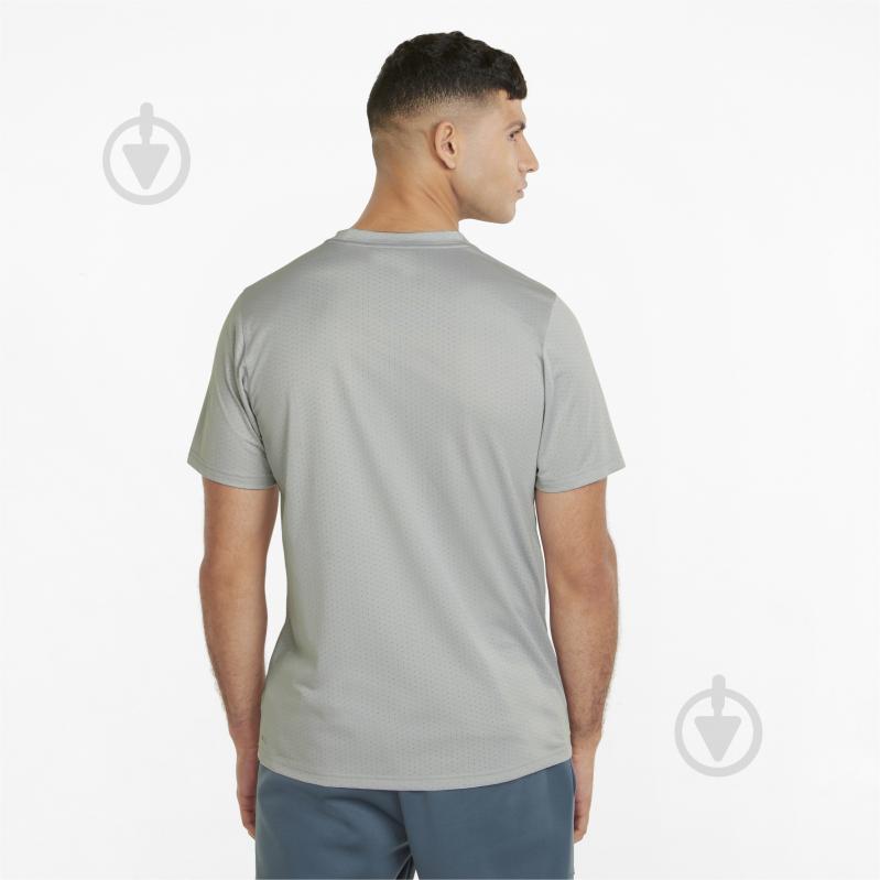 Футболка Puma TRAIN FAV BLASTER TEE HARBOR MIST 52014119 р.XL серый - фото 2