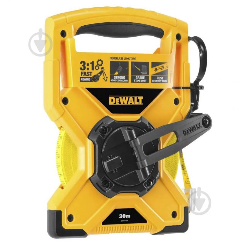 Рулетка DeWalt FIBERGLASS DWHT34218-0 30  м x 19  мм - фото 3