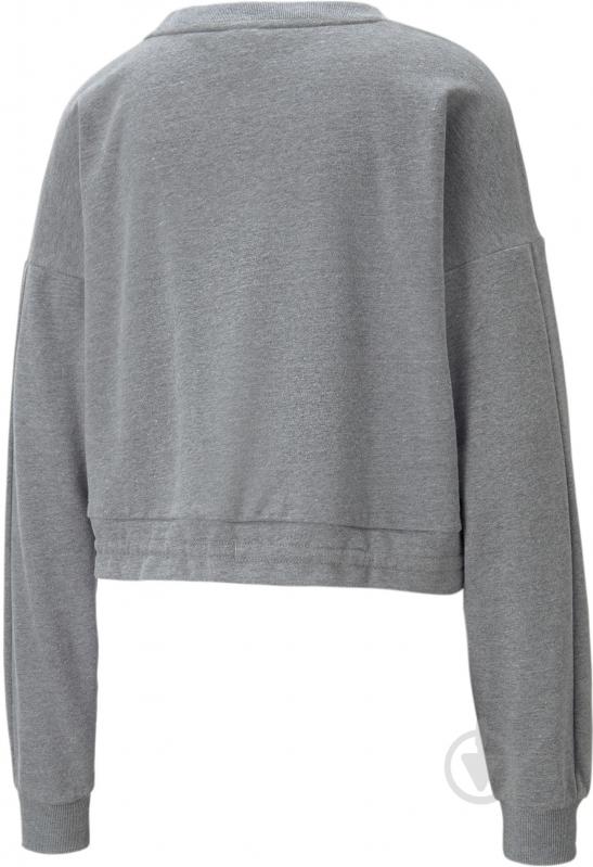 Свитшот Puma TRAIN FRENCH TERRY CREW SWEATSHIRT 52162203 р.S серый - фото 5