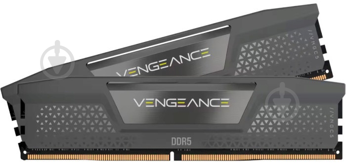 Оперативна пам'ять Corsair DDR5 SDRAM 32 GB (2x16GB) 5200 MHz (CMK32GX5M2B5200Z40) Vengeance Cool Grey - фото 3