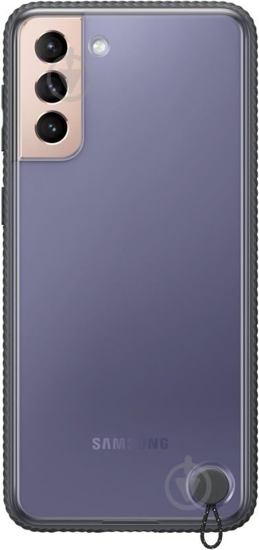 Чехол Samsung Clear Protective Cover Black (EF-GG996CBEGRU) - фото 1