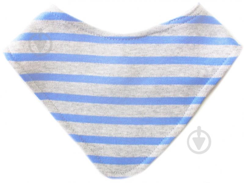 Слюнявчик Smil синий 119843 - фото 1