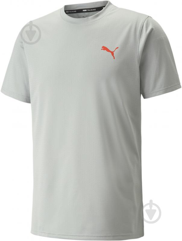 Футболка Puma TRAIN FAV BLASTER TEE HARBOR MIST 52014119 р.L сірий - фото 4