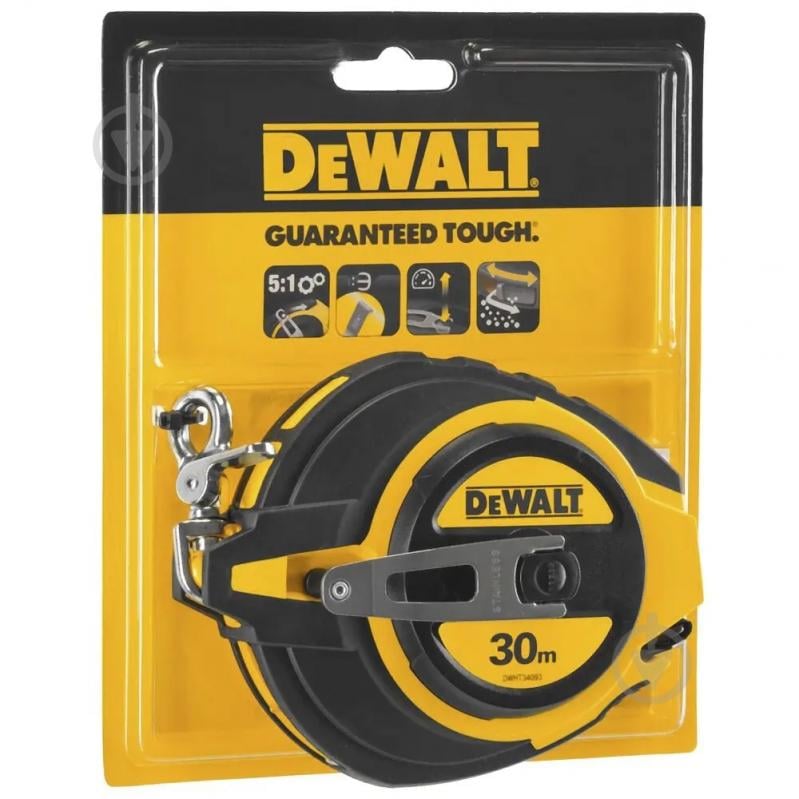 Рулетка DeWalt Steel DWHT0-34093 30  м x 10  мм - фото 3