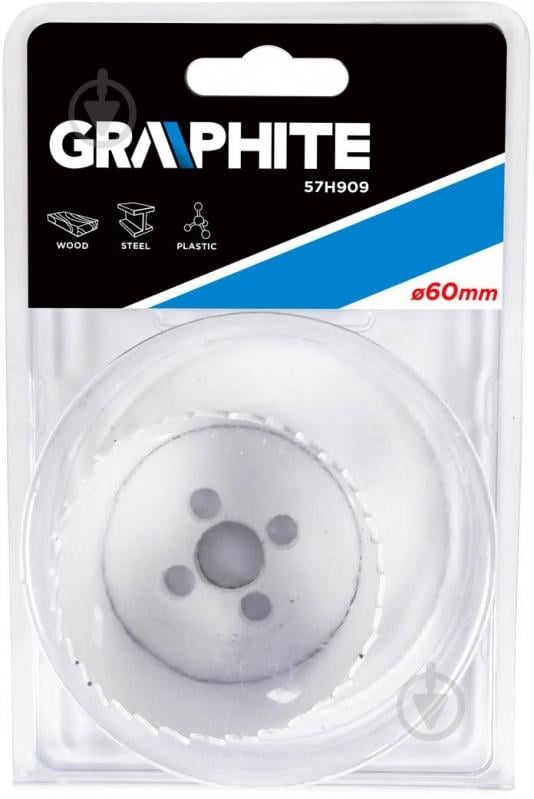Коронка біметалева GRAPHITE 57H909 - фото 2