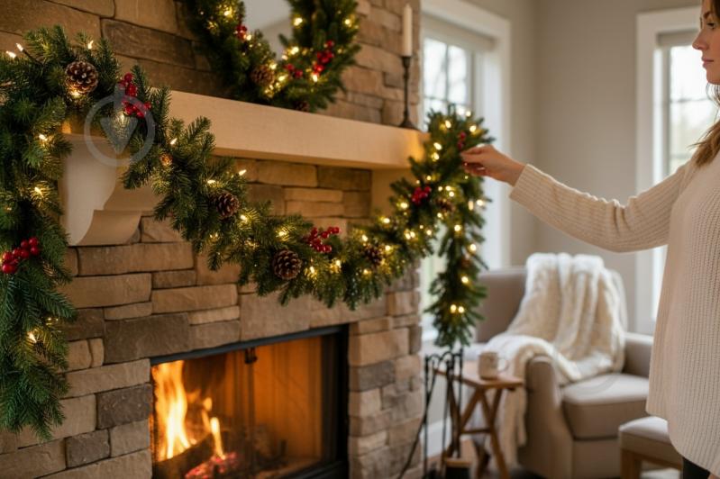 Гирлянда Хрустальная 1,9 м - фото 2