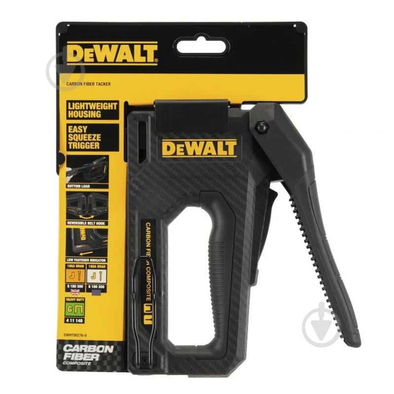 Степлер DeWalt DWHT80276-0 CARBON FIBRE - фото 12