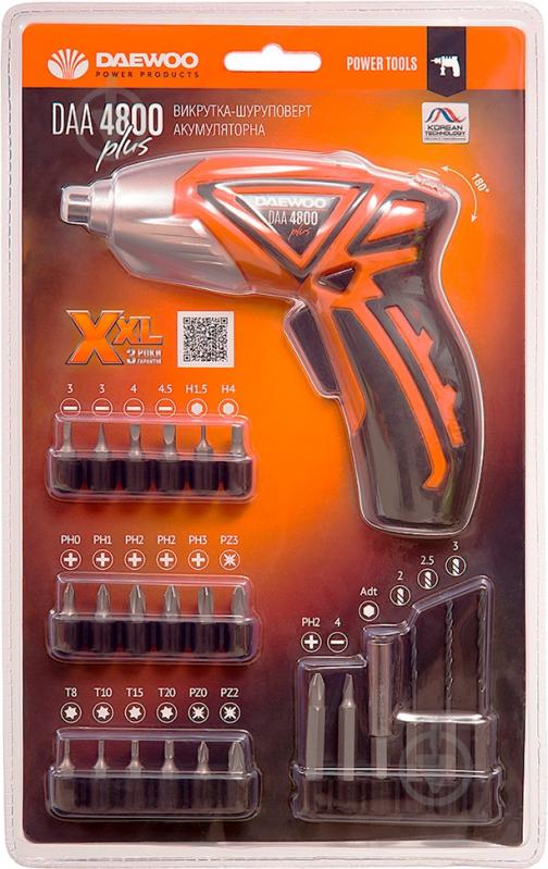 Отвертка аккумуляторная Daewoo DAA 4800 PLUS - фото 7