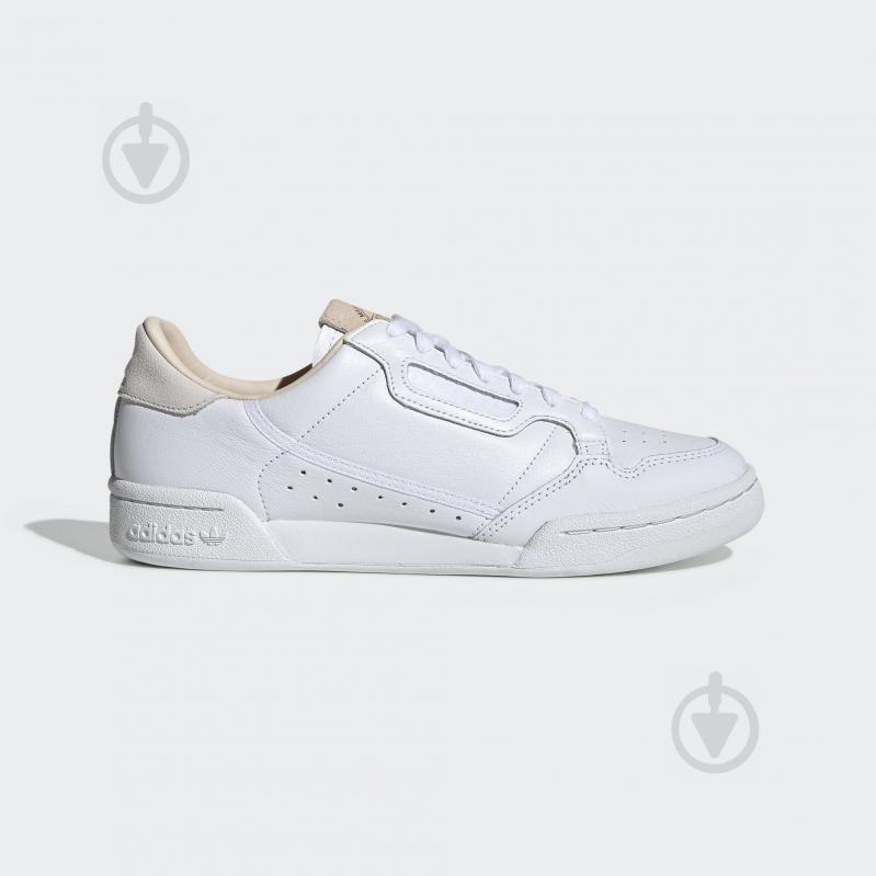 Кроссовки мужские зимние Adidas CONTINENTAL 80 EF2101 р.44 белые - фото 1