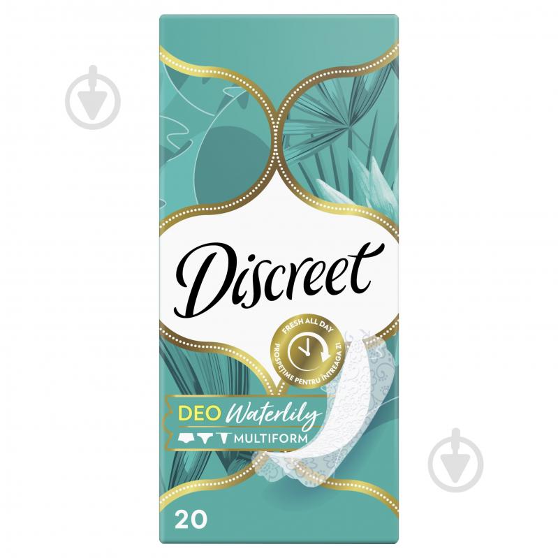 Прокладки Discreet Ежедневные прокладки Discreet Deo Water Lily 20 шт 20 шт. - фото 2