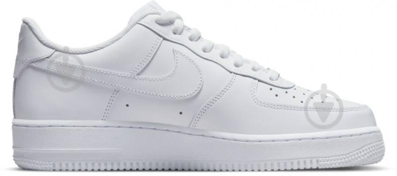 Кросівки чоловічі демісезонні Nike AIR FORCE 1 '07 CW2288-111 р.40 білі - фото 2