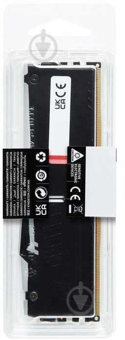 Оперативная память Kingston DDR5 SDRAM 16 GB (1x16GB) 6400 MHz (KF564C32BBA-16) Fury Beast RGB Black - фото 6