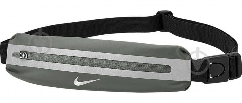 Сумка на пояс Nike Slim Waistpack N.000.0090.337 зеленый - фото 2