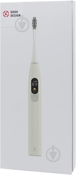 Електрична зубна щітка Xiaomi Oclean X Smart Sonic Electric Toothbrush Beige - фото 14