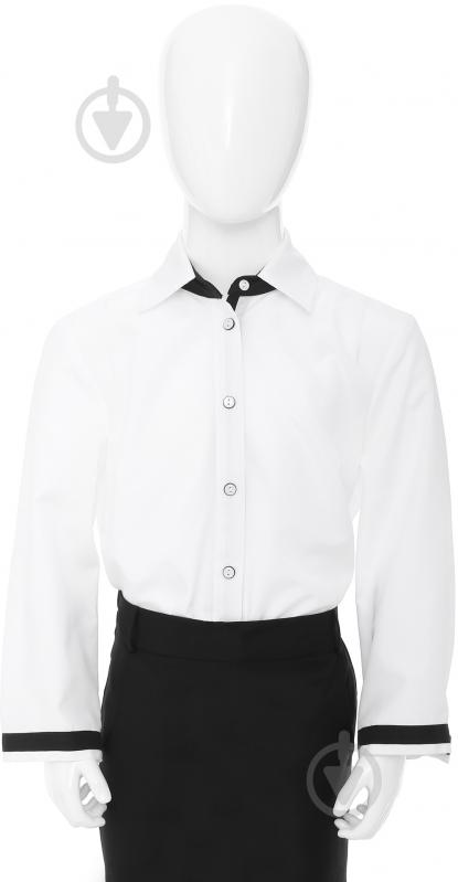 Блуза р.152 білий - фото 1