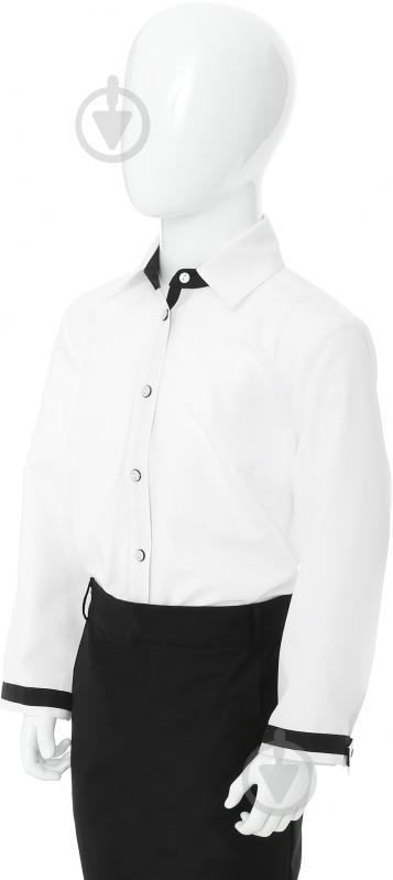 Блуза р.152 білий - фото 2