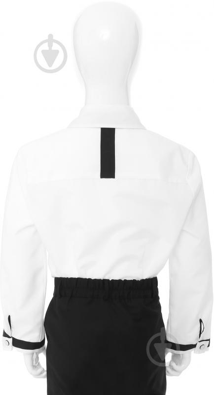 Блуза р.152 білий - фото 3