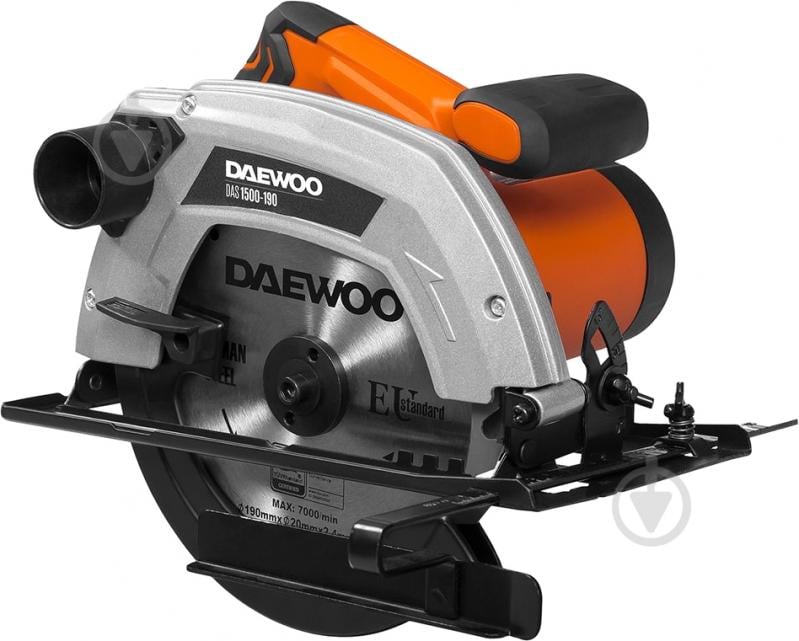 Пила циркулярная Daewoo DAS 1500-190 - фото 1 Пила циркулярная Daewoo DAS 1500-190 - фото 1