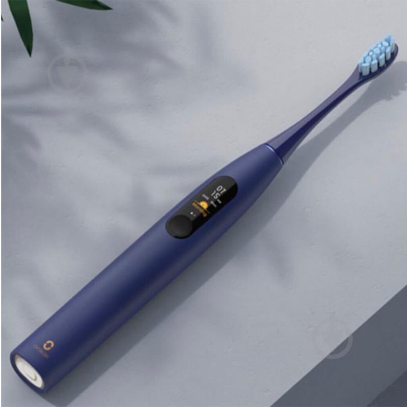 Электрическая зубная щетка Xiaomi Electric toothbrush Oclean X Pro blue - фото 6