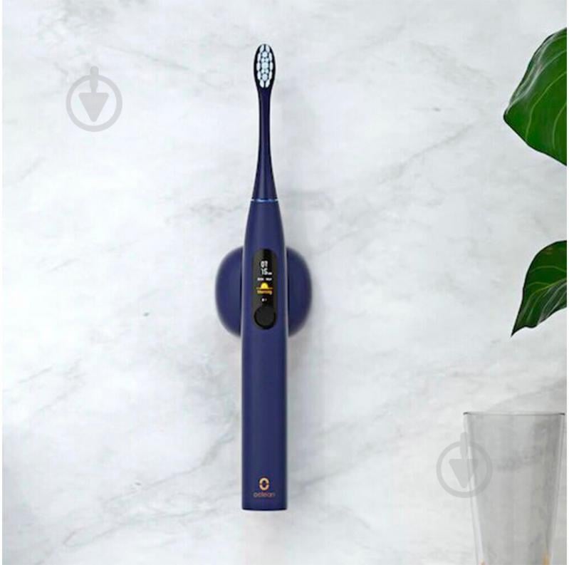 Электрическая зубная щетка Xiaomi Electric toothbrush Oclean X Pro blue - фото 7