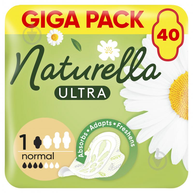 Прокладки Naturella Гігієнічні прокладки Naturella Ultra Normal 40 шт 40 шт. - фото 1