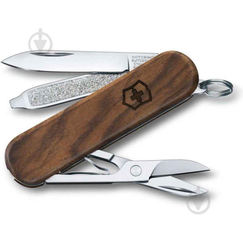 Ніж швейцарський Victorinox CLASSIC SD WOOD 0.6221.63 88282 - фото 1