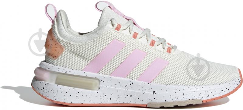 Кроссовки женские демисезонные Adidas RACER TR25 IF0044 р.38 2/3 бежевые с розовым - фото 1