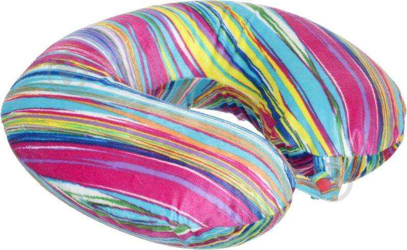 Подушка для путешествий Радуга 30х30х9 см Luna - фото 1