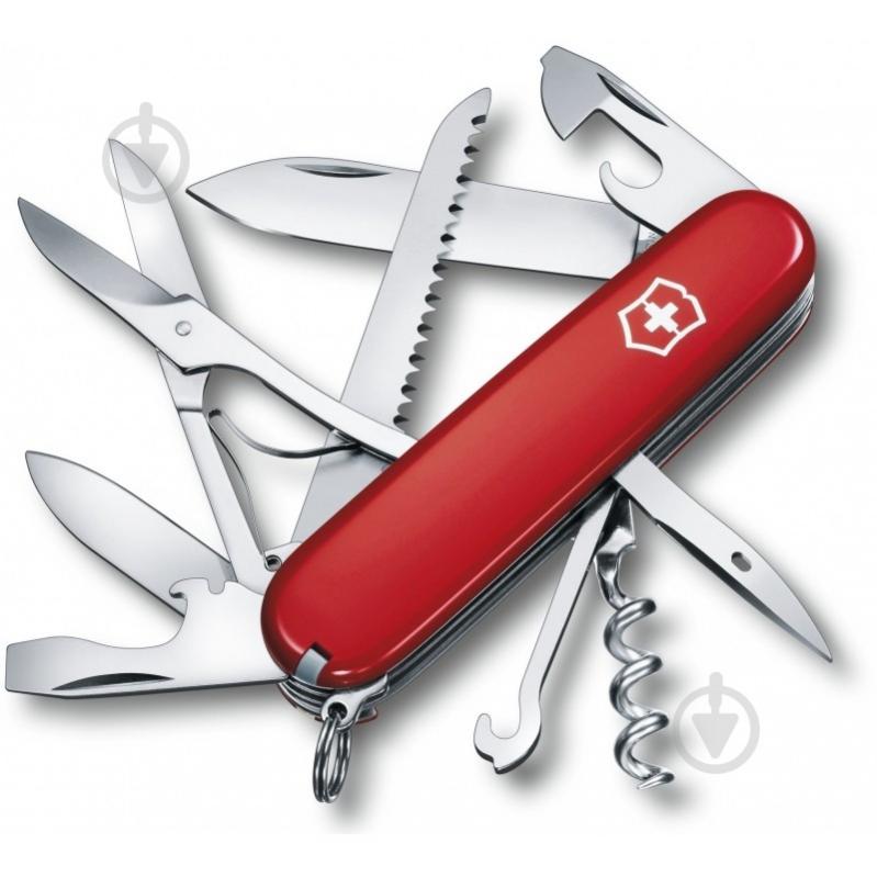 Нож швейцарский Victorinox HUNTSMAN RED 1.3713.B1 88309 - фото 1