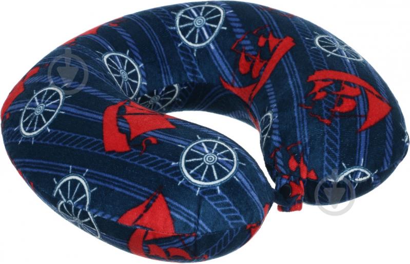 Подушка для путешествий Море 30х30х9 см Luna - фото 1