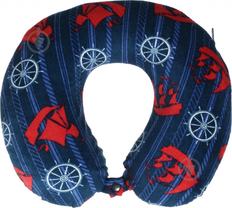 Подушка для путешествий Море 30х30х9 см Luna - фото 2