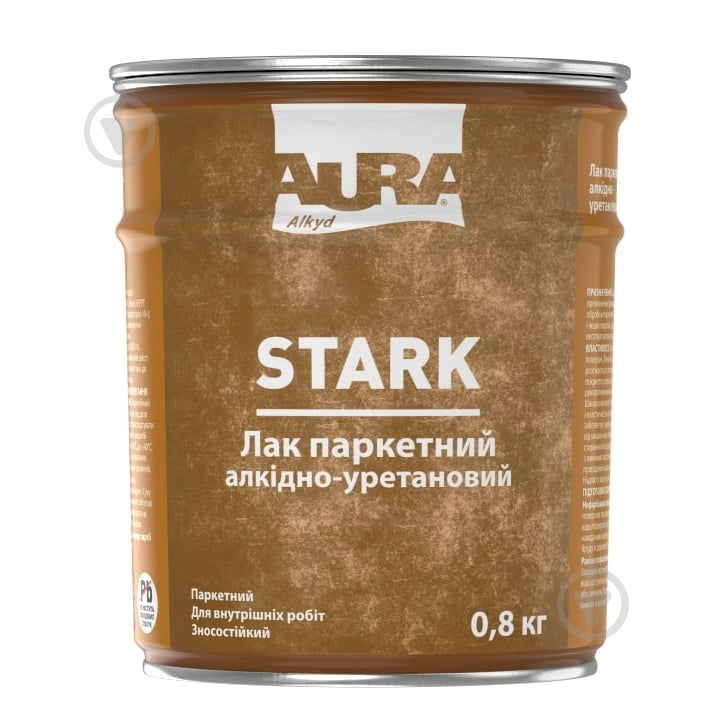 Лак паркетный Stark паркетный Aura® полумат 0,8 кг - фото 1