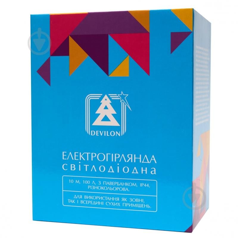 Електрогірлянда Девілон з повербанком і пультом світлодіодна (LED) 100 ламп 10 м (720742) - фото 4 Електрогірлянда Девілон з повербанком і пультом світлодіодна (LED) 100 ламп 10 м (720742) - фото 4