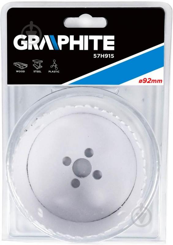 Коронка біметалева GRAPHITE 57H915 - фото 2