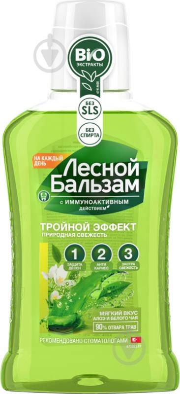 ᐉ Ополаскиватель для полости рта Лесной бальзам Укрепление зубов и ...