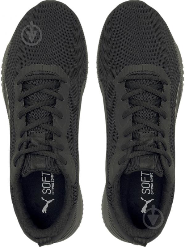 Кросівки чоловічі демісезонні Puma Flyer Flex 19520105 р.38 чорні - фото 3