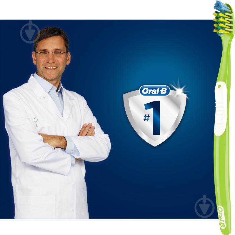 Зубна щітка Oral-B Pro-Expert Cross Action середньої жорсткості 1 шт. - фото 3
