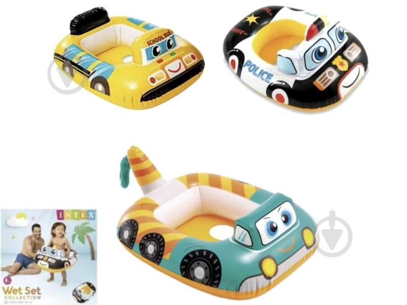 Круг для купання Intex 59586 Kiddie Floats 3 види в асортименті - фото 3