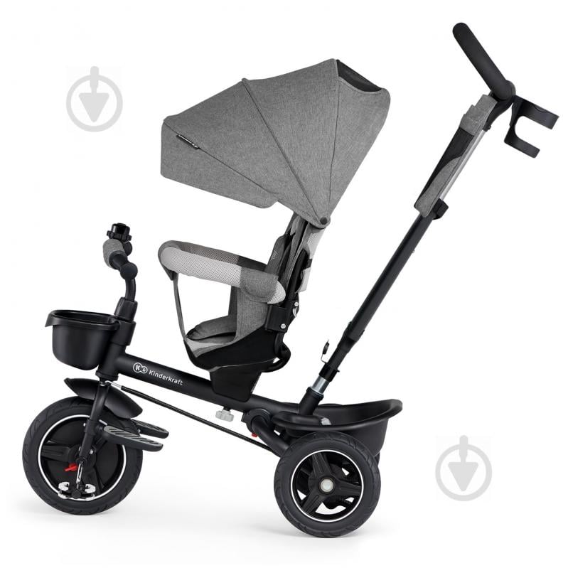 Велосипед дитячий Kinderkraft Spinstep Platinum сірий RSPST00GRY0000 - фото 3