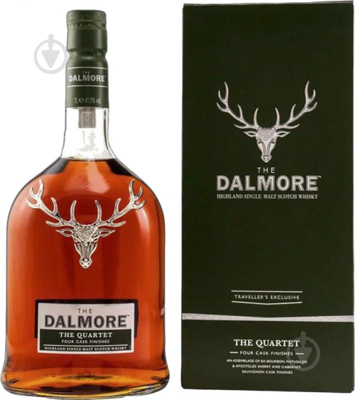 Віскі Dalmore односолодовий "Dalmore The Quartet" 1 л - фото 1