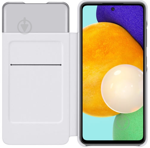 Чехол-книжка Samsung для Galaxy A52 Smart S View Wallet Cover White (EF-EA525PWEGRU) - фото 3