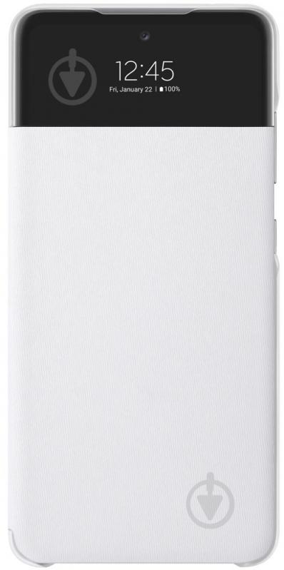 Чехол-книжка Samsung для Galaxy A52 Smart S View Wallet Cover White (EF-EA525PWEGRU) - фото 1