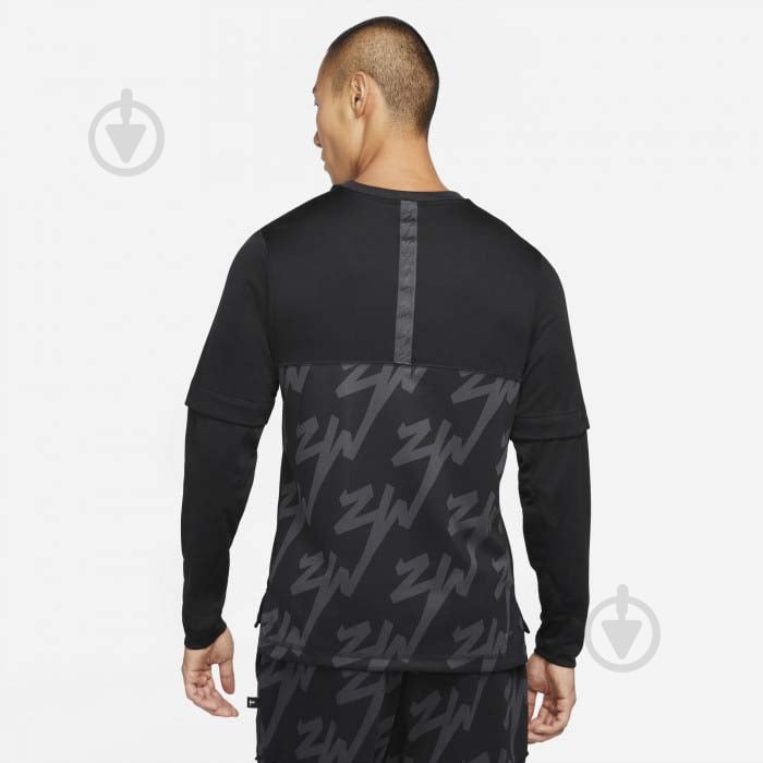 Футболка Nike M J ZION LS SHOOTING SHIRT DJ5871-010 р.S чорний - фото 2