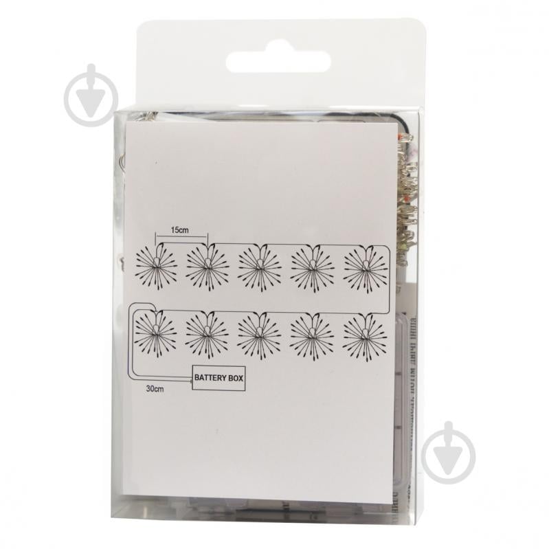 Электрогирлянда светодиодная Девилон Огненный шар на батарейках светодиодная (LED) 100 ламп (720780) - фото 3