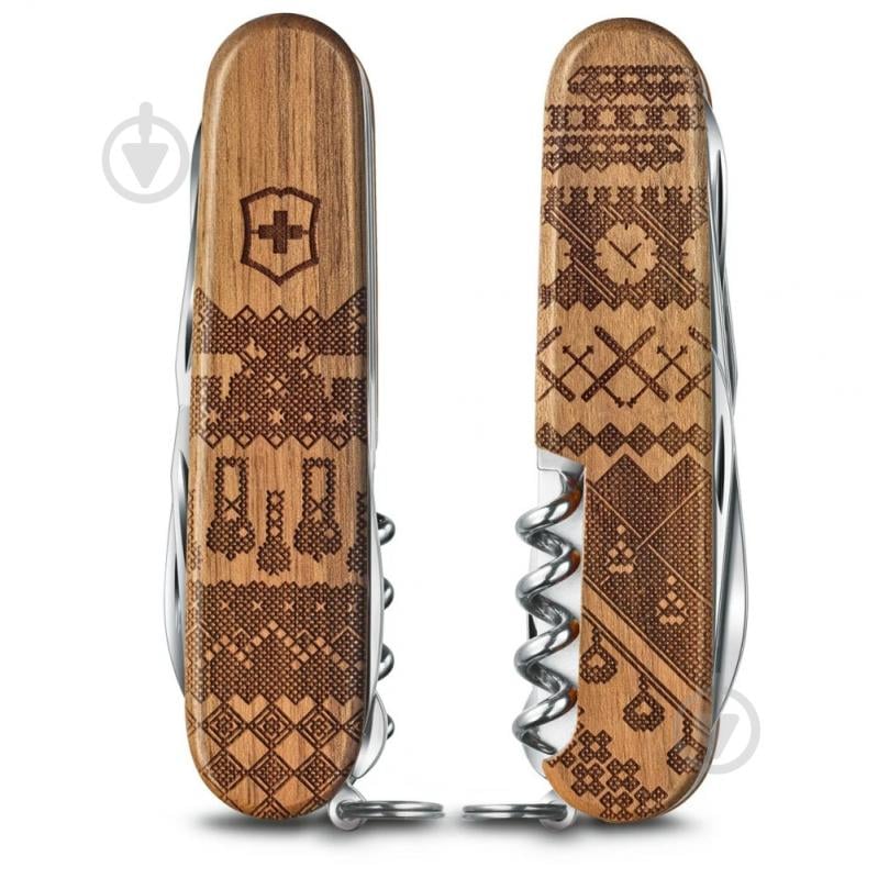 Нож швейцарский Victorinox COMPANION Wood Swiss Spirit LE 2023 1.3901.63L23 99270 - фото 3