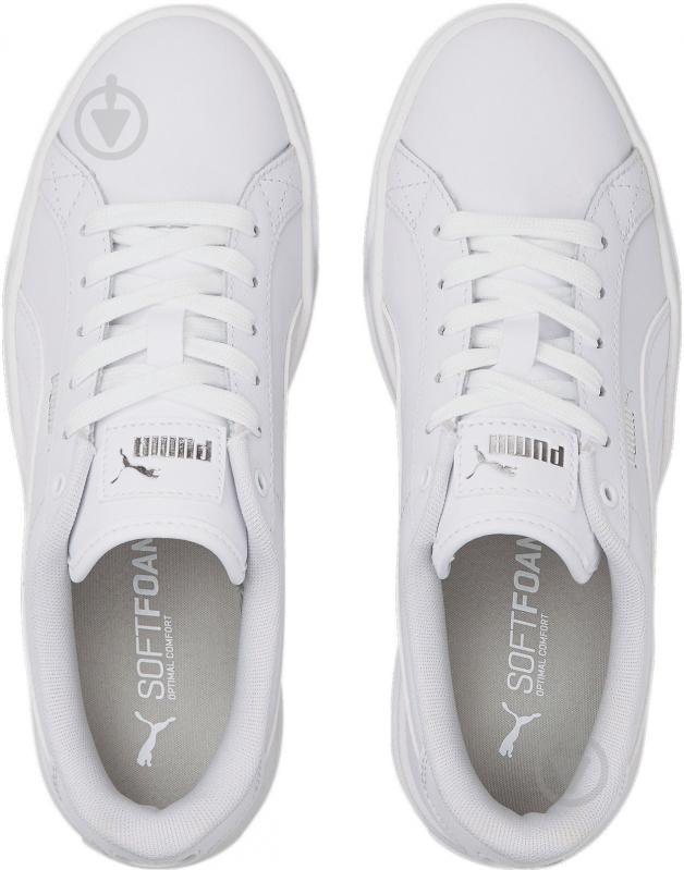 Кроссовки женские демисезонные Puma KARMEN L 38461501 р.41 белые - фото 5