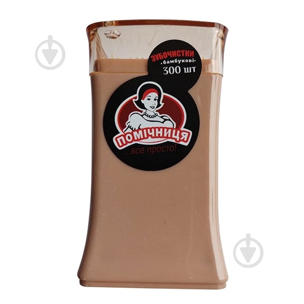 Зубочистки бамбуковые Помічниця 360 уп. - фото 1 Зубочистки бамбуковые Помічниця 360 уп. - фото 1