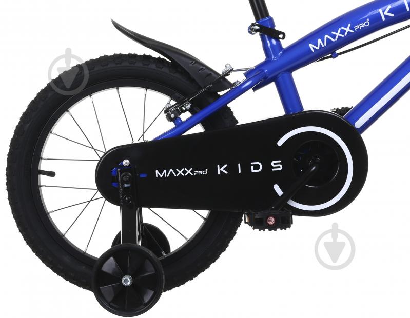 Велосипед дитячий MaxxPro kids 16” 85% SKD синій RSD-CB-04 - фото 9