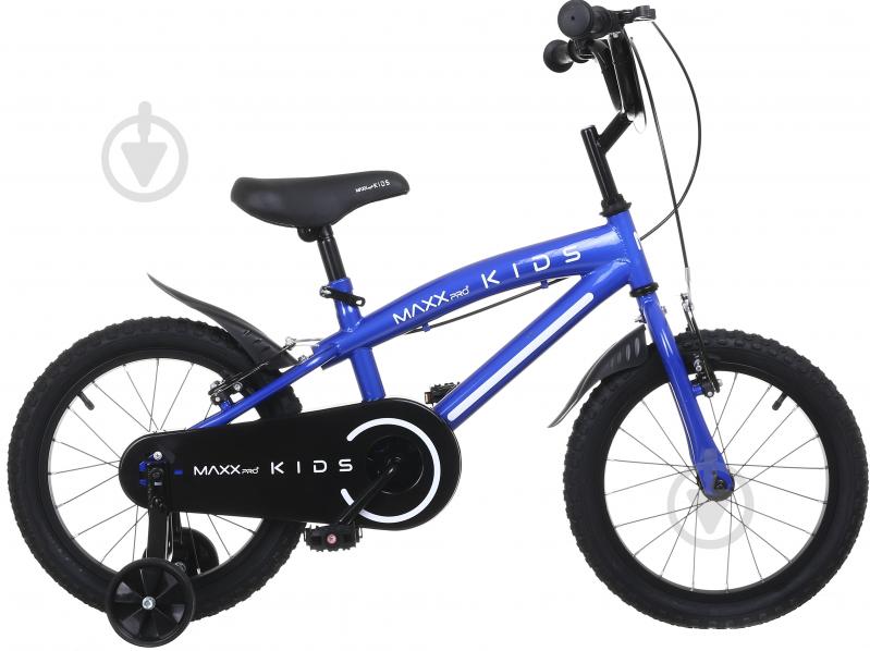 Велосипед дитячий MaxxPro kids 16” 85% SKD синій RSD-CB-04 - фото 2