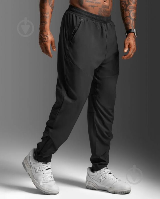 Штани 2XU Aero Woven Jogger MR7459b_BLK/SRF р. XL чорний - фото 3 Штани 2XU Aero Woven Jogger MR7459b_BLK/SRF р. XL чорний - фото 3